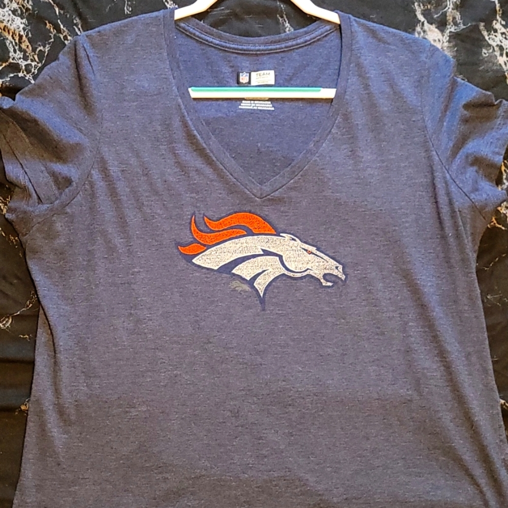 NFL Broncos tee, size 2x, washed and worn once